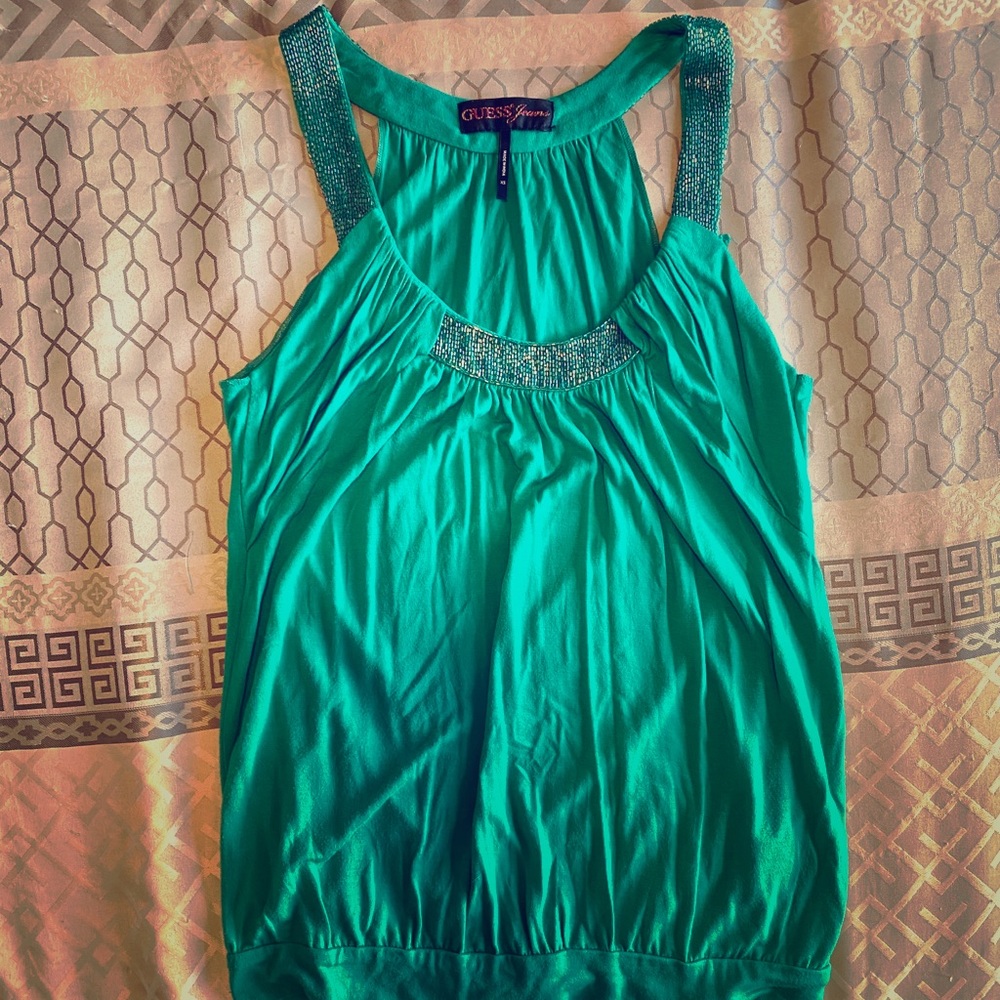 Beautiful green camisole from Guess.